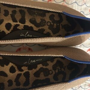 Rothy's Brown and Blue Loafers